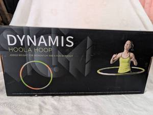 lot 1204 image: Dynamis Weighted Hula Hoop Exercise System