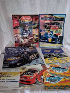 lot 1211 image: NASCAR Racing Program Memoriblia Collection 2002