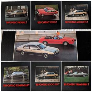 lot 1213 image: Vintage Car Promotional Dealer Photos Collection - Set of 21 - 21x18 in