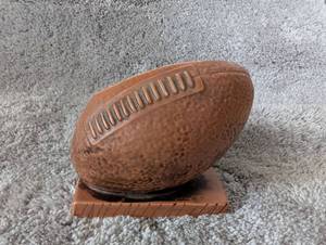 lot 2514 image: Relpo 5151 Ceramic Football Planter&nbsp