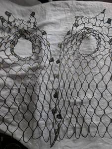 lot 3697 image: Vintage Wire Dress Form