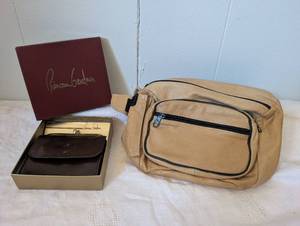 lot 3805 image: Prince Gardner Leather Wallet  Fanny Pack