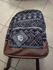 lot 3808 image: Mountain Edge Aztec Pattern Backpack - NewTags on&nbsp