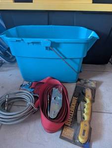lot 4035 image: RollerKnife Screen Tight Tool Set  Cable  Swiss Air Belt