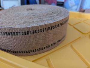 lot 4508 image: Large Burlap Roll&nbsp