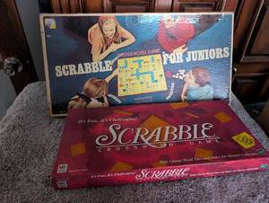 lot 5004 image: Scrabble Game Collection - Standard and Junior Editions