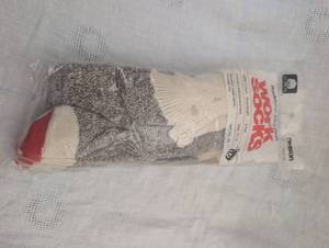 lot 5037 image: Rockford Red Heel Work Socks with Sock Monkey Instructions