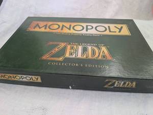 lot 5042 image: Legend of Zelda Monopoly Collectors Edition Board Game