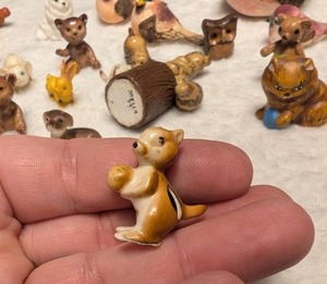 lot 5051 image: Miniature Animal Figurine Collection