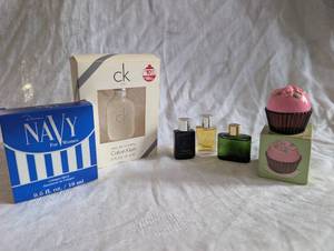 lot 6002 image: Designer Fragrance Collection with Cupcake Avon Perfume&nbsp