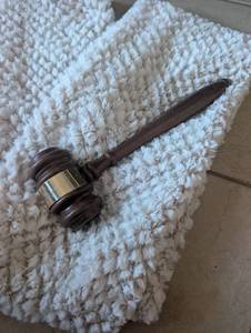 lot 6006 image: 1978 Marlborough Lodge Ceremonial Gavel