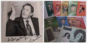 lot 1032 image: 1970s Starlight Theatre Program Collection  Signed Vincent Price Photo