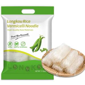 lot 3331 image: Longkou Rice Vermicelli Noodle,Glass Noodles,Premium Crystal Vermicelli,Chinese Noodles,ItS Made From Peas And Green Beans Authentic (500 g17.63 oz)