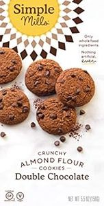 lot 3348 image: SIMPLE MILLS CRUNCHY COOKIES, DOUBLE CHOCOLATE, 5.5 OZ