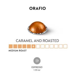 lot 3513 image: Nespresso Vertuo Orafio, Medium Roast Espresso Coffee capsules, 10 Pack