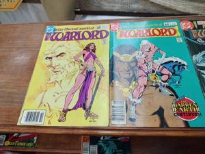 lot 1015 image: The Warlord Vintage Comic Books