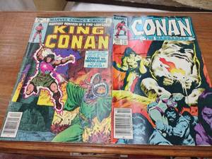 lot 1019 image: Set of Vintage Conan Comic Books