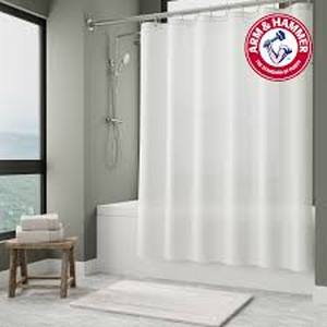 lot 1023 image: Jessica Simpson Water Repellent Shower Curtain Liner