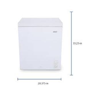 lot 1062 image: Idylis Commercial chest freezer - Retail $0