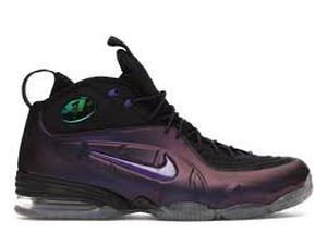 lot 29909 image: Nike Air Penny 12 Cent Eggplant Foamposite Size 13 - Retail $165.00