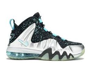 lot 29910 image: Nike Barkley Posite Max Sz9 Gamma Blue Metallic Silver - 13 - Retail $150