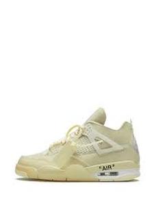 lot 29920 image: Nike Air Jordan 4 Retro SP Off-White Sail Sneakers - 11 - Retail $375.00 - $900.00