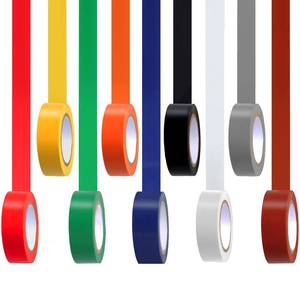 lot 15826 image: 9 Pack Coloured Electrical Tape, Electrical Tape Colours Water, Sun, and Oil Resistant, Suitable for Most Domestic, Commercial, and Industrial environments. - Retail $7