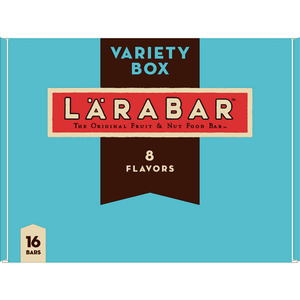 lot 3627 image: Larabar Fruit Bars  Variety Box  8 Flavors  16 Bars  Box