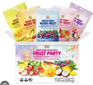 lot 3639 image: Sungiven Freeze Dried Mixed Fruit Party Pack
