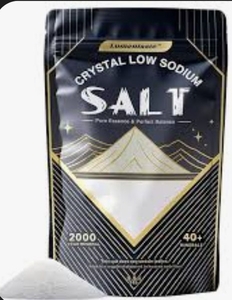 lot 3668 image: Lumentaste Crystal Low Sodium Salt 8.8 Oz BEST BY 04172028