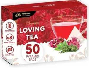 lot 3714 image: Loving Tea Premium Pyramid Tea Bags - 50 Count