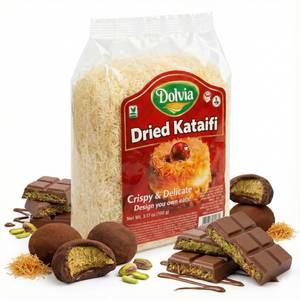 lot 3715 image: DOLVIA Dubai Chocolate Kataifi 500g Premium Dried Shredded Fillo Dough for Dubai Chocolate Bar Kit, Pistachio Cream Dessert, Baklava, Kadaif &amp Kunafa Pastry, Vegan Non-GMO (17.6 oz)