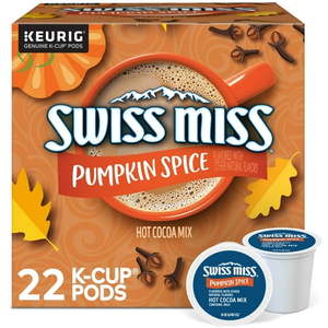 lot 3760 image: Swiss Miss  Pumpkin Spice Hot Cocoa K-Cup Pods  22 Count