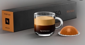 lot 3851 image: Nespresso Vertuo Orafio Espresso Coffee Pods 10 Count