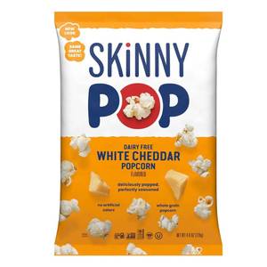 lot 3866 image: SKINNYPOP, POPCORN, WHITE CHEDDAR 4.4 Oz