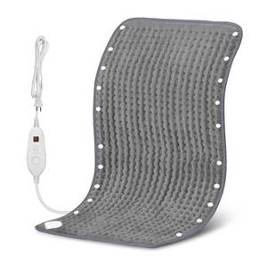 lot 9466 image: Snailax Heating Pad &amp Foot Warmer with 6 Temperature Settings &amp Auto Shut Off, 17x33, Washable Fast Heated Pads for Back Pain Relief,Abdomen,Feet,Back,Cramp(Grey)