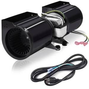 lot 9508 image: GFK-160A Fireplace Blower Fan Kit for Heat N Glo SL-750TR, SL-550TR, Hearth and Home DV3732 DV3732-B, Quadra Fire, GTI, Heatilator GCDC60 GCDC80 CD4236IR, Superior, GFK-160 GFK160 Fireplace Blower Kit