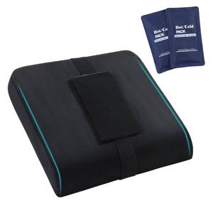 lot 9548 image: ROYALAY Hemorrhoid Pillows for Sitting, Memory Foam Seat Cushion for Hemorrhoid Relief with Two Ice Packs, Pain Relief Cushion for Home Office