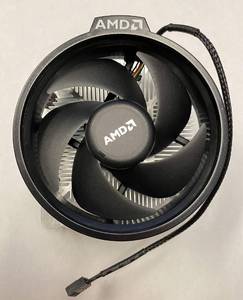 lot 9573 image: AMD Wraith Spire Socket AM4 4-Pin Connector CPU Cooler Aluminum Heatsink & 3.81-Inch Fan