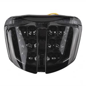 lot 9590 image: GZYF Motor Integrated Brake Tail Running Light License Plate Lamp for Suzuki GSXR600 GSXR750 2006 2007