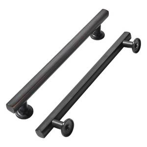 lot 9626 image: khtumeware 10 Pack 8 Inch(203mm) Oil Rubbed Bronze Cabinet Pulls Kitchen Solid Heavy Duty Venetian Bronze Cabinet Pulls Kitchen Cabinet Hardware for Cupboard Drawer Handles Dresser Pulls