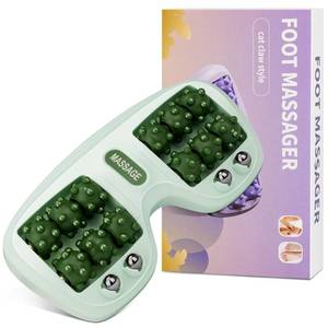 lot 9627 image: BEIZHAN Foot Massager Roller for Plantar Fasciitis Relief, Waterproof Acupressure Therapy for Relieves Foot Tension, Promotes Relaxation, and Improved Circulation