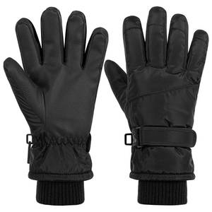 lot 9699 image: Jikuzfu Women Ski GlovesTouchscreen Windproof and Waterproof Gloves Winter Thermal Warm Snow Glove for Skiing Cycling Snowboard for Women - Small