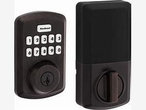 lot 9249 image: Kwikset Powerbolt 250 Electronic Keypad Deadbolt