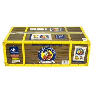 lot 4026 image: Pirate s Booty Baked Puffs  Aged White Cheddar  0.5 Oz  24 Count