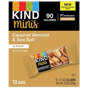 lot 4053 image: KIND Minis Caramel Almond Sea Salt - 7oz10ct