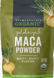 lot 4082 image: Organic Maca Root Powder Supplement 8 Oz
