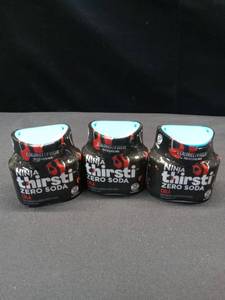 lot 4096 image: 3 pk Ninja Thirsti ZERO SODA Cola Flavored Water Drops