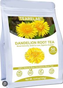 lot 4099 image: Tearelae Dandelion Root Tea 50 Bags
