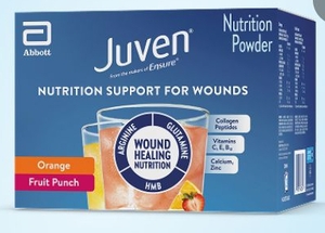 lot 4127 image: Juven Therapeutic Nutrition Powder - Fruit Punch and Orange